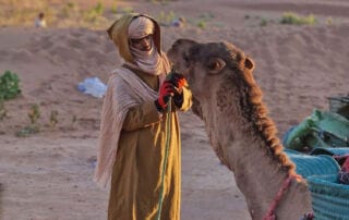 Trek dans le désert marocain au cœur du Sahara Trek dans le désert marocain au cœur du Sahara